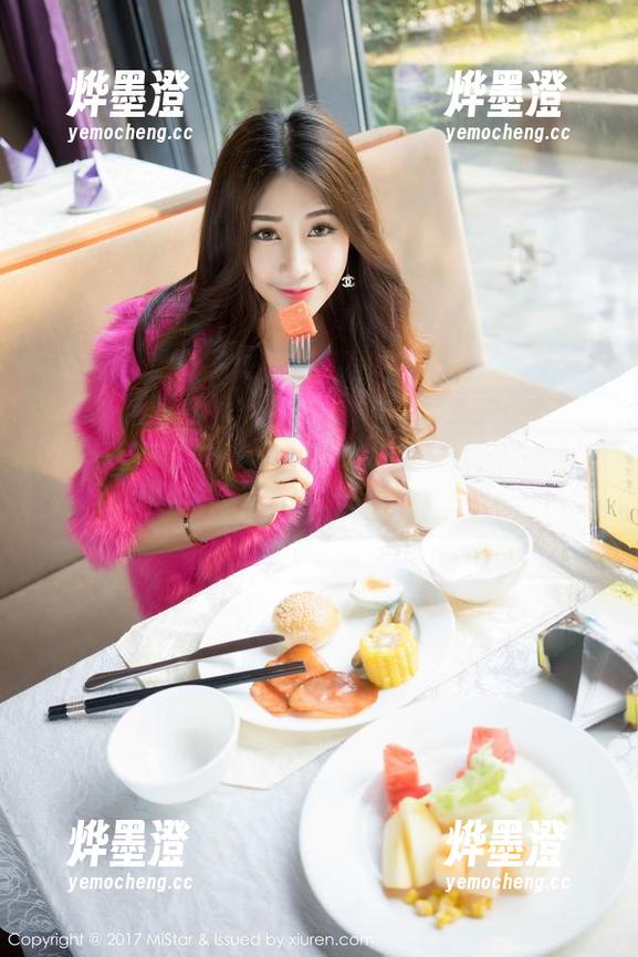 MiStar魅妍社 - 美图来袭！赵欢颜Jessica的花嫁写真我快要没死角了！