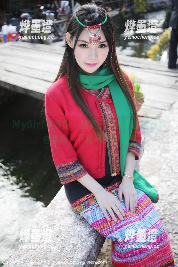 MyGirl美媛馆 - 糯美子：这套装真是越看越糯，下载不止一遍！
