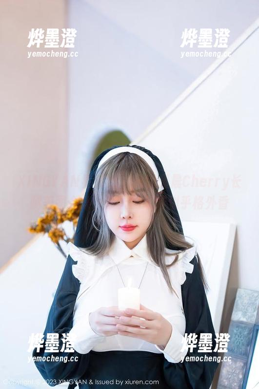 XINGYAN星颜社 - 只因晨晨Cherry长腿美图合集，今天的咖啡似乎格外香