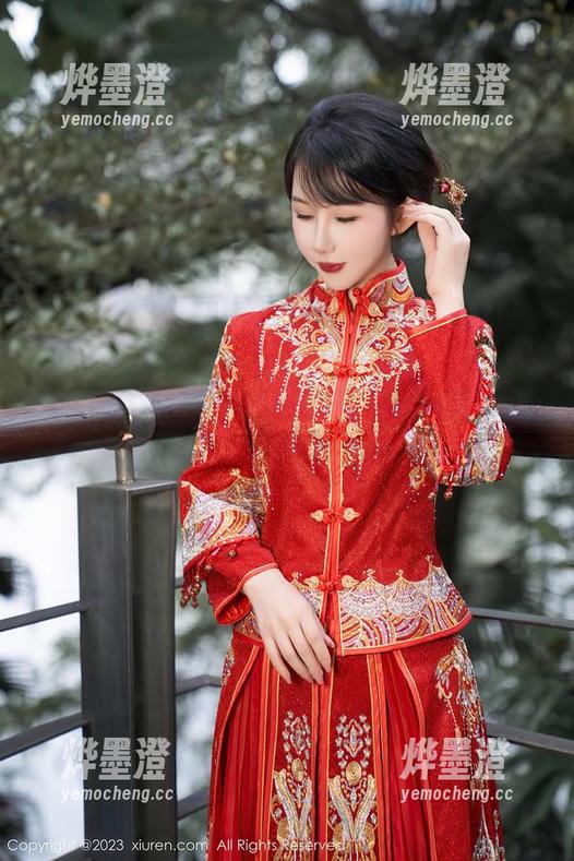 秀人网-筱慧cindy 秀人网 - 筱慧cindy花嫁:高清作品里的梦幻与现实的结合